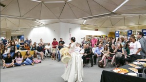 טקס פתיחת אוסף הספרים האסייתים בספריה המרכזית